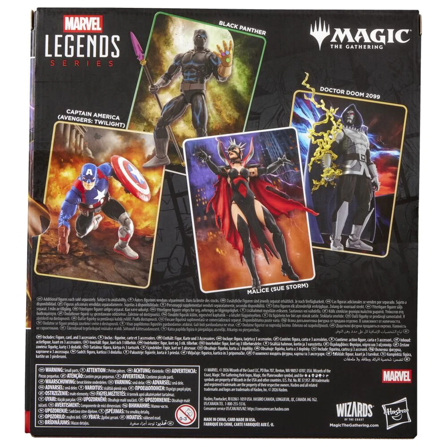 Marvel Legends Series Magic: The Gathering Malice Sue Storm figura 15cm termékfotó