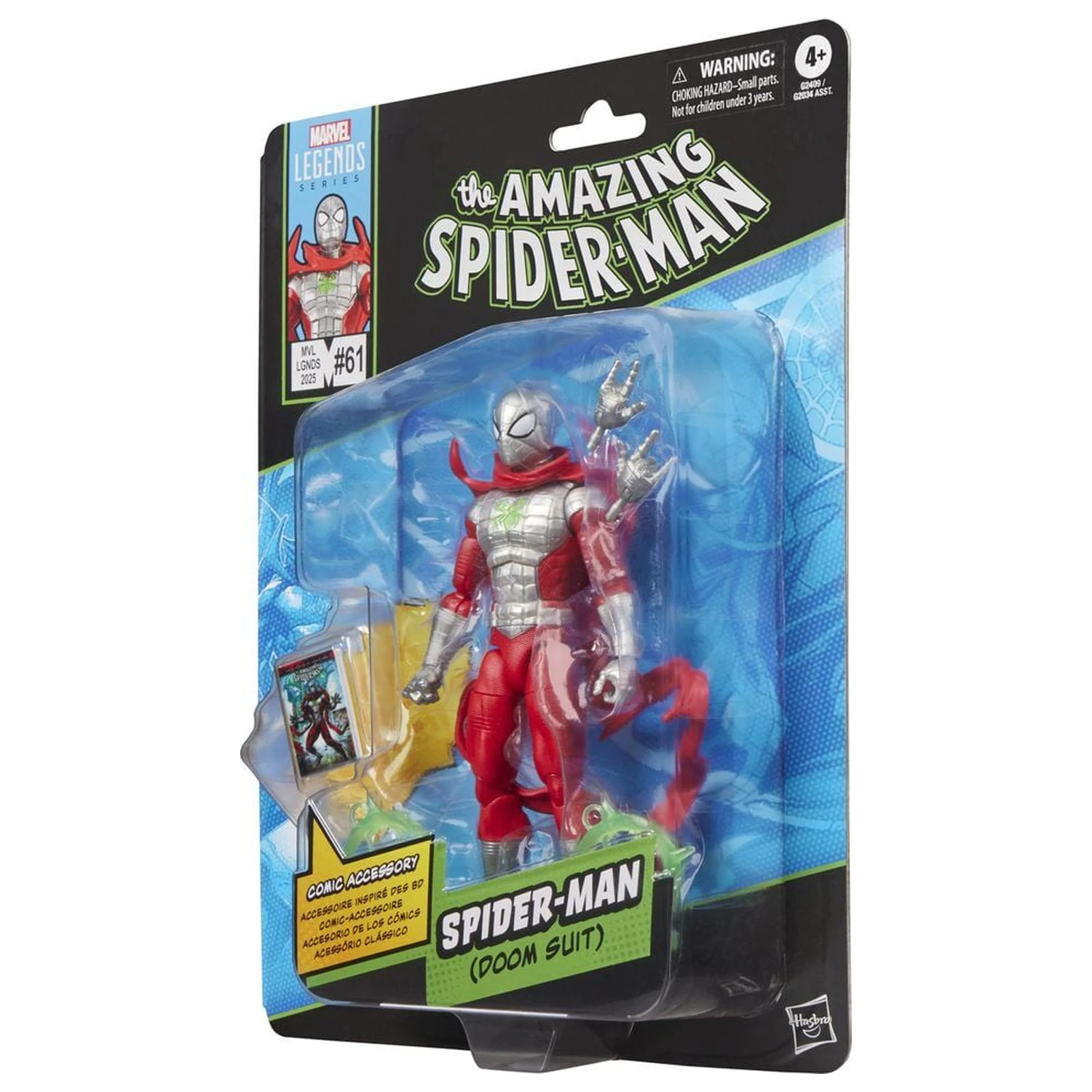 Marvel Legends Series Pókember Doom Suit The Amazing Spider-Man figura 15cm termékfotó