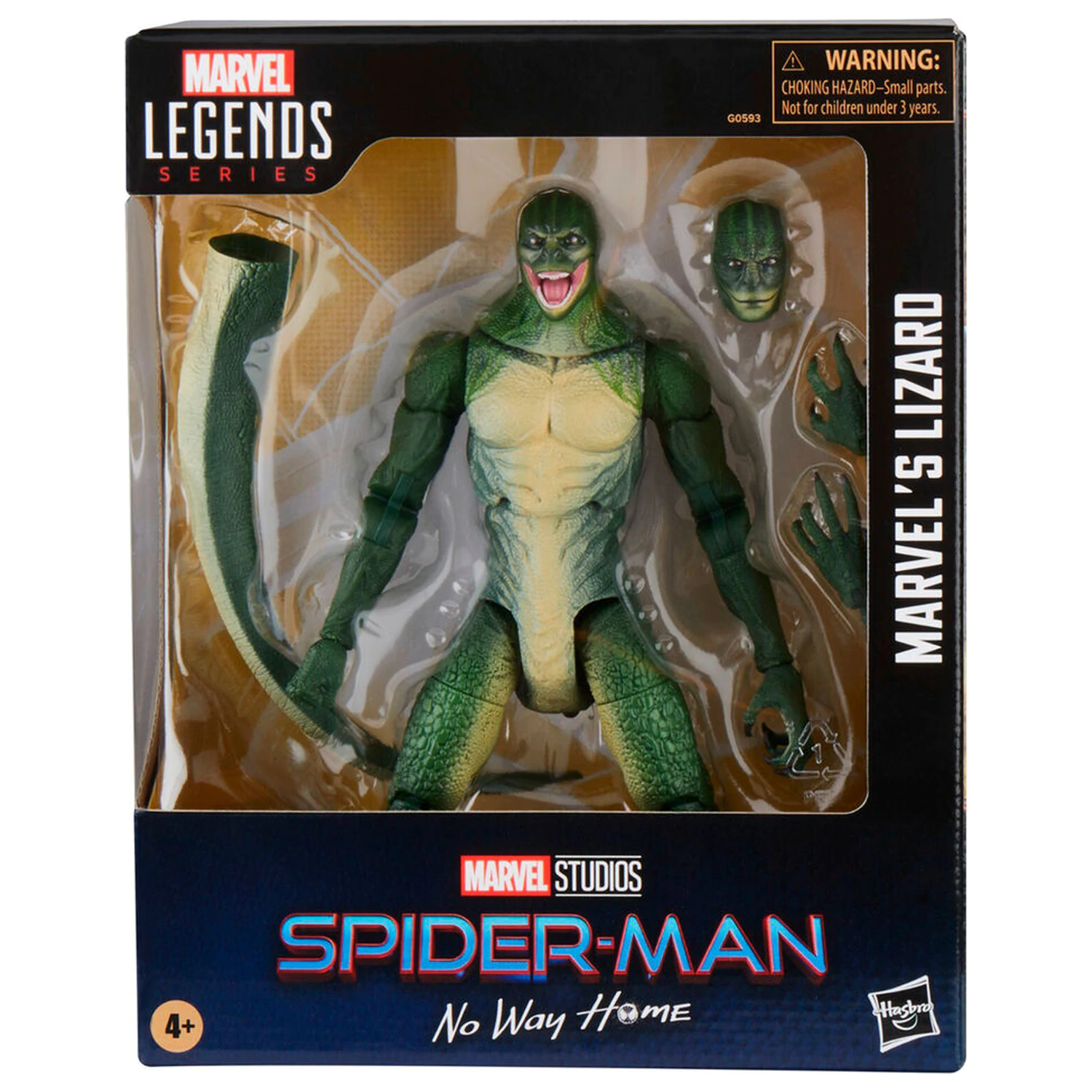 Marvel Legends Series Pókember No Way Home Marvels Lizard figura 15cm termékfotó