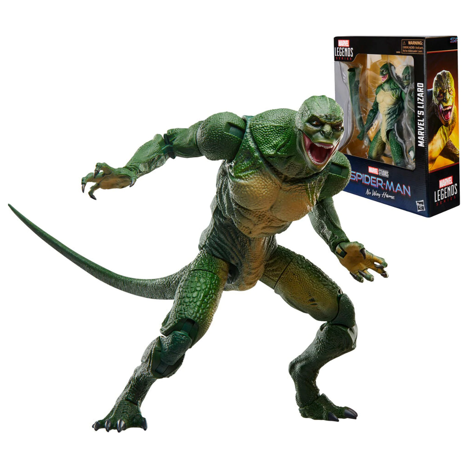 Marvel Legends Series Pókember No Way Home Marvels Lizard figura 15cm termékfotó