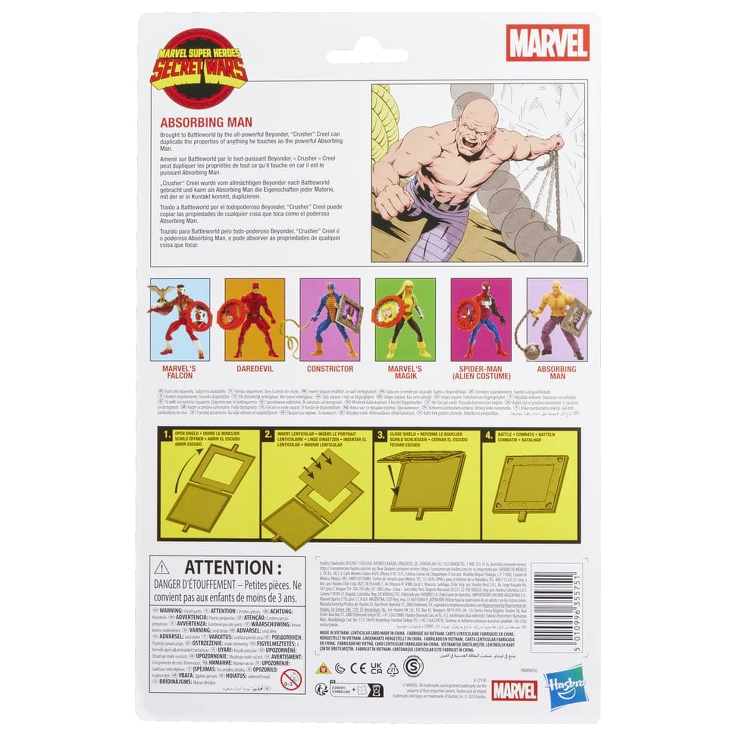 Marvel Legends Series Secret Wars Absorbing figura 15cm termékfotó