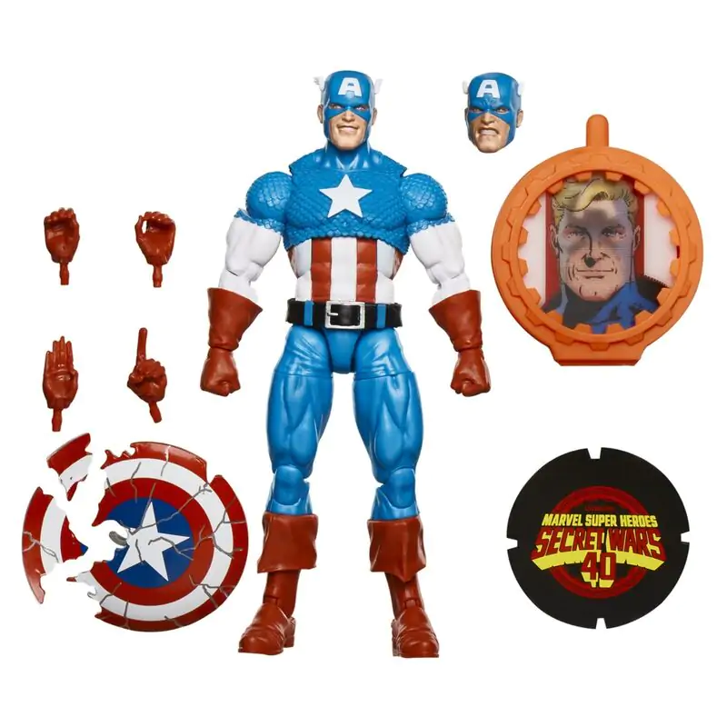 Marvel Legends Series Secret Wars Captain America figura 15cm termékfotó