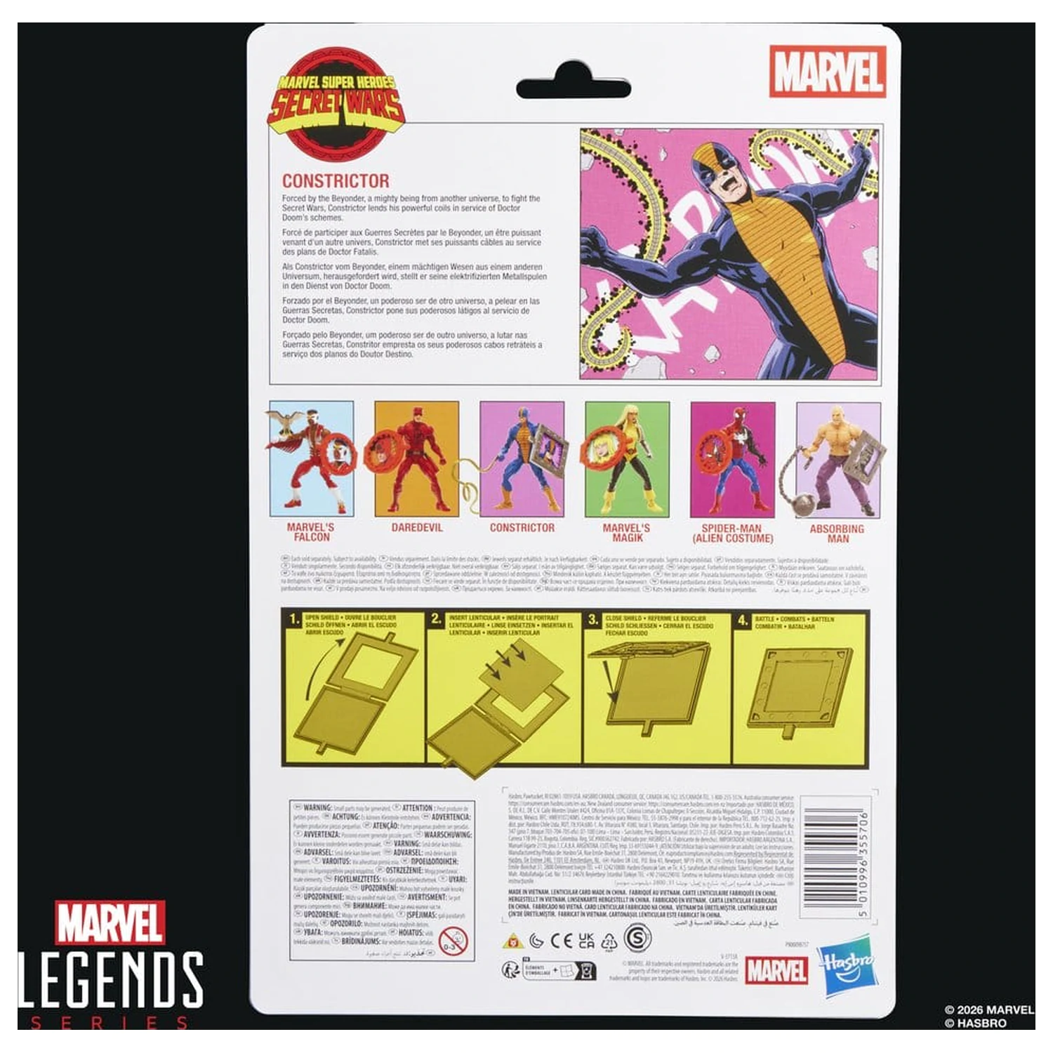 Marvel Legends Series Secret Wars Constrictor figura 15cm termékfotó