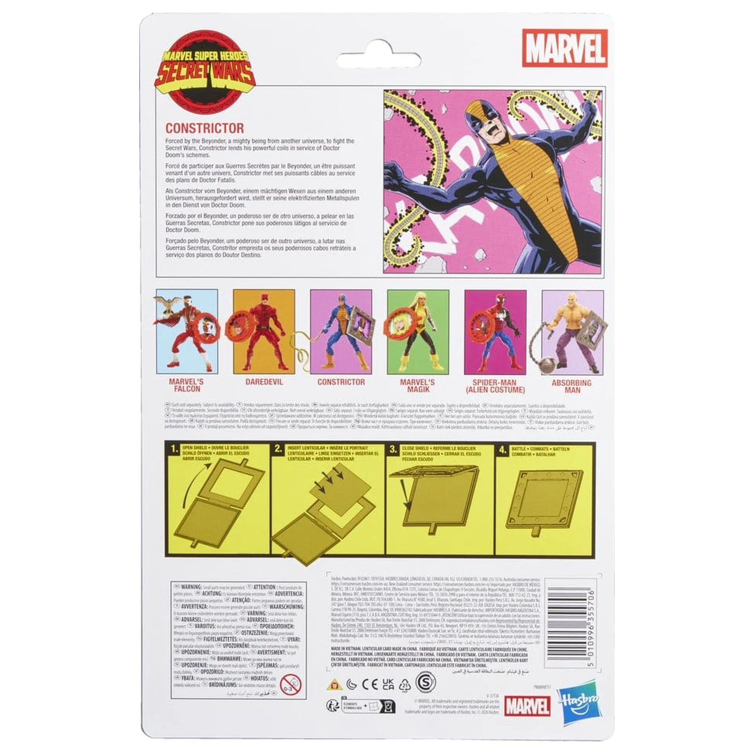 Marvel Legends Series Secret Wars Constrictor figura 15cm termékfotó