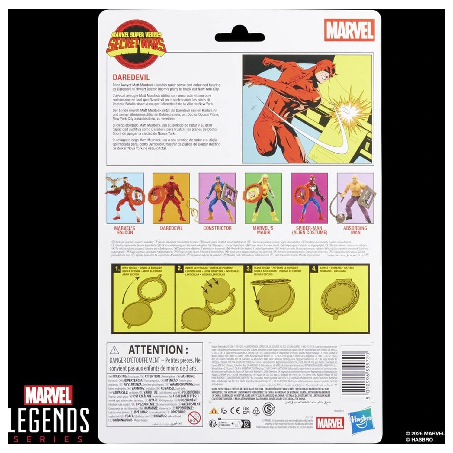 Marvel Legends Series Secret Wars Daredevil figura 15cm termékfotó