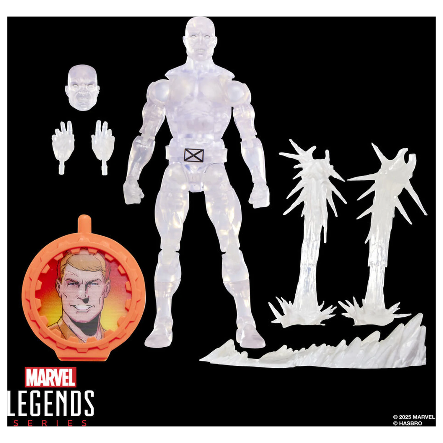 Marvel Legends Series Secret Wars Iceman figura 15cm termékfotó