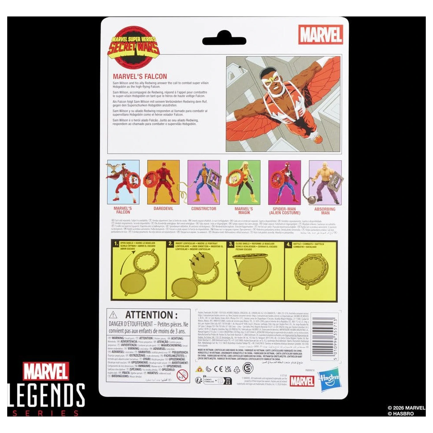 Marvel Legends Series Secret Wars Marvel's Falcon figura 15cm termékfotó