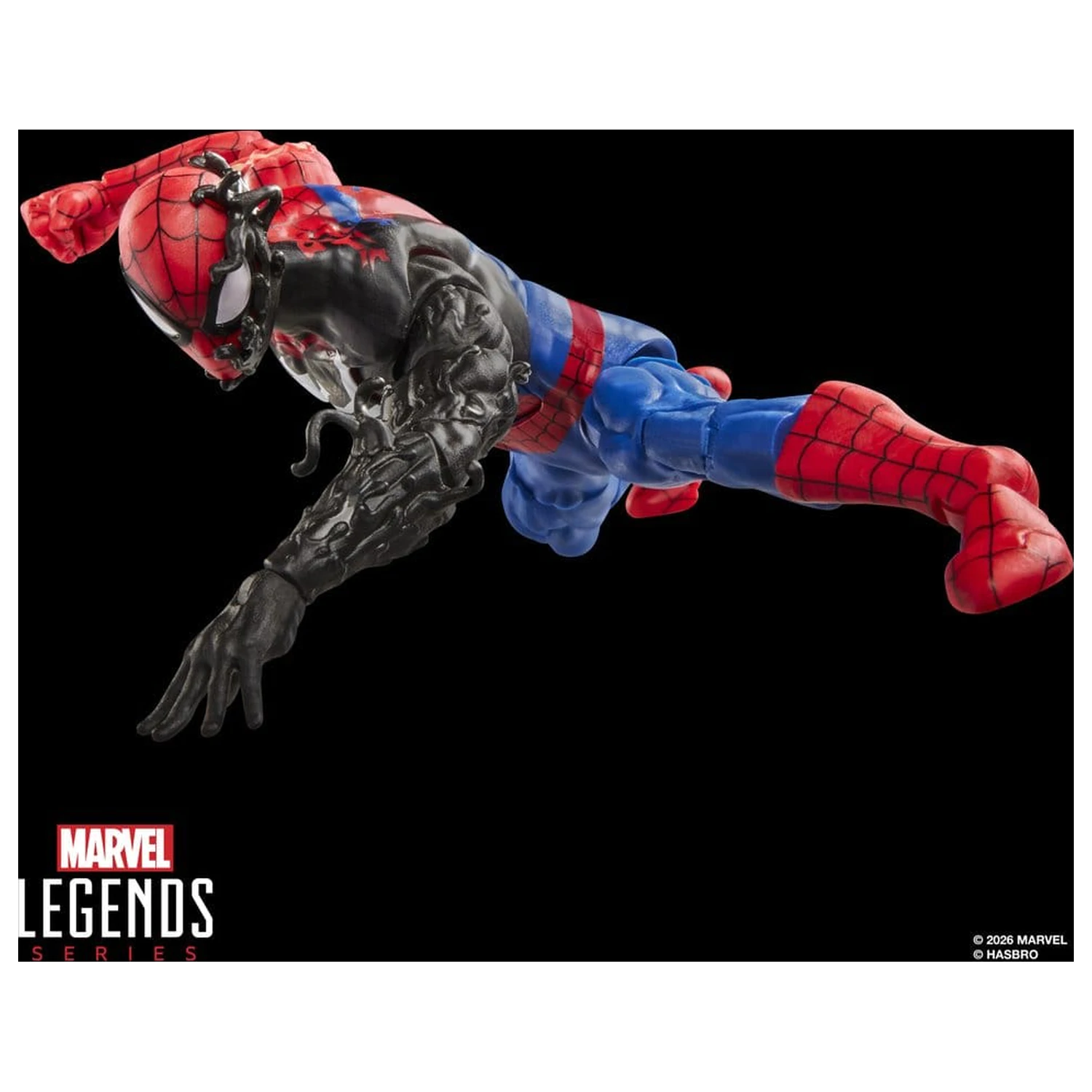 Marvel Legends Series Secret Wars Spiderman Alien Costume figura 15cm termékfotó