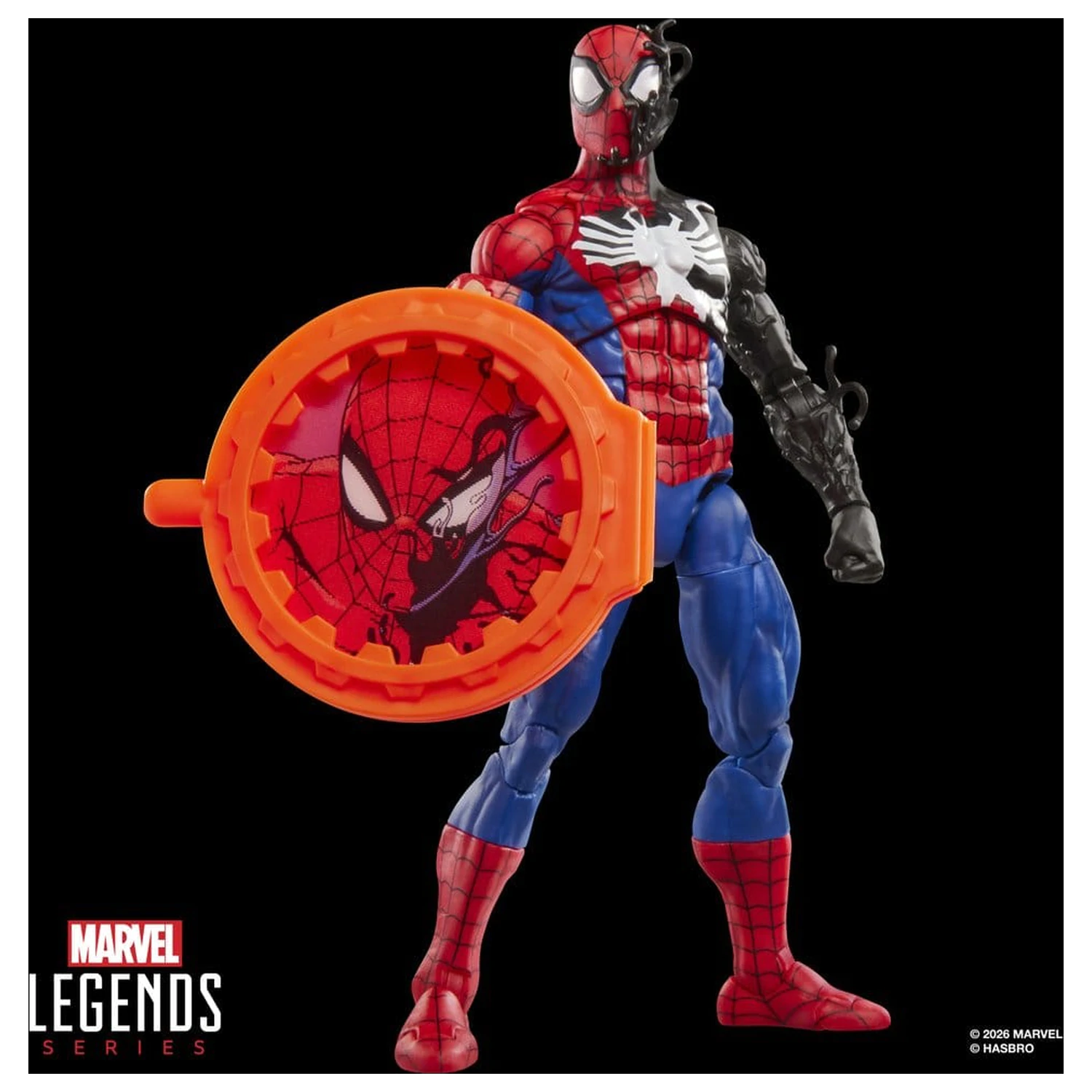 Marvel Legends Series Secret Wars Spiderman Alien Costume figura 15cm termékfotó