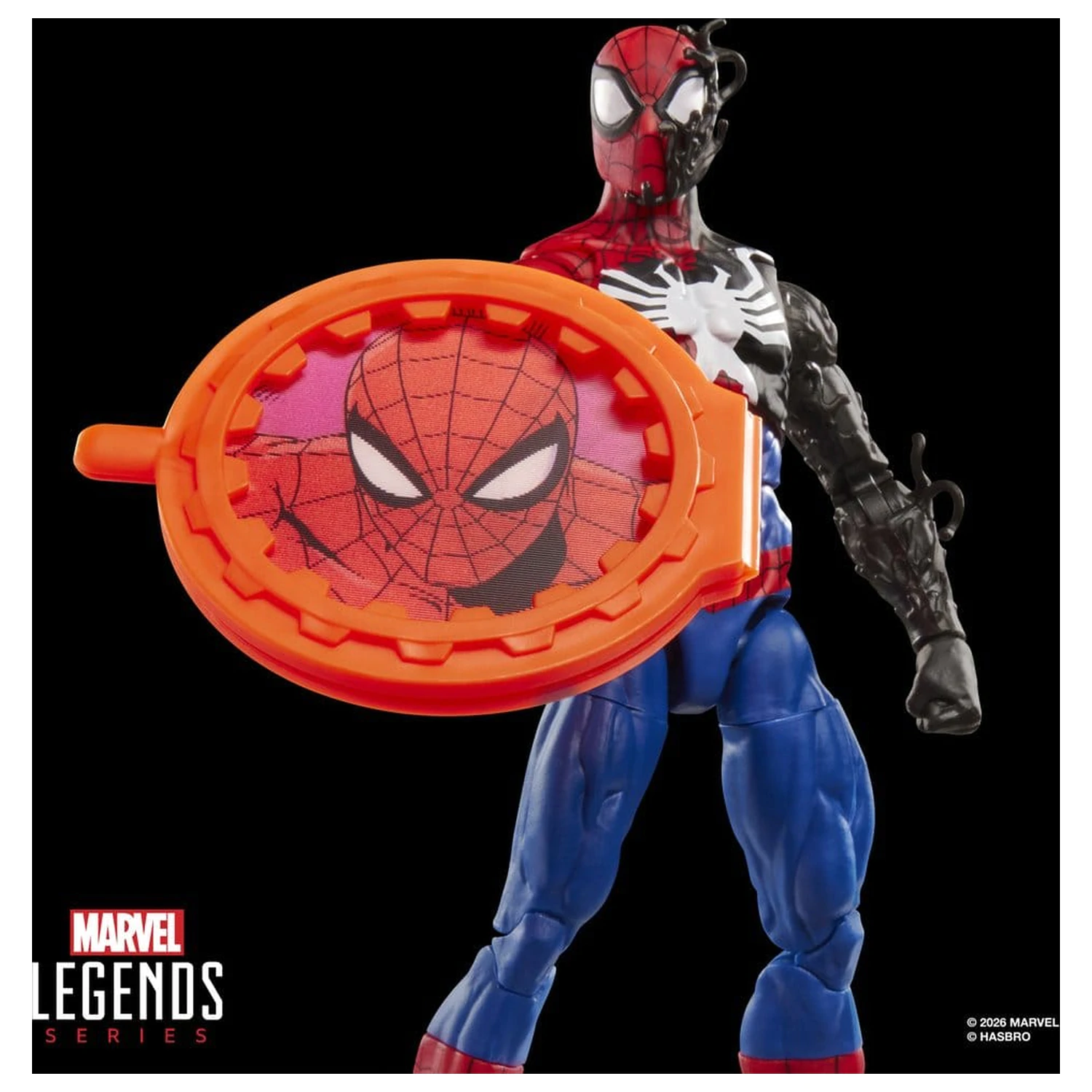 Marvel Legends Series Secret Wars Spiderman Alien Costume figura 15cm termékfotó