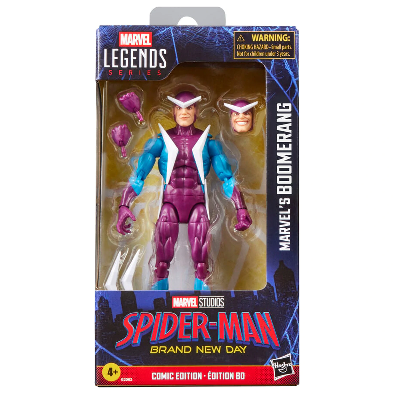 Marvel Legends Series Spider-Man Brand New Day Marvel's Boomerang figura 15cm termékfotó