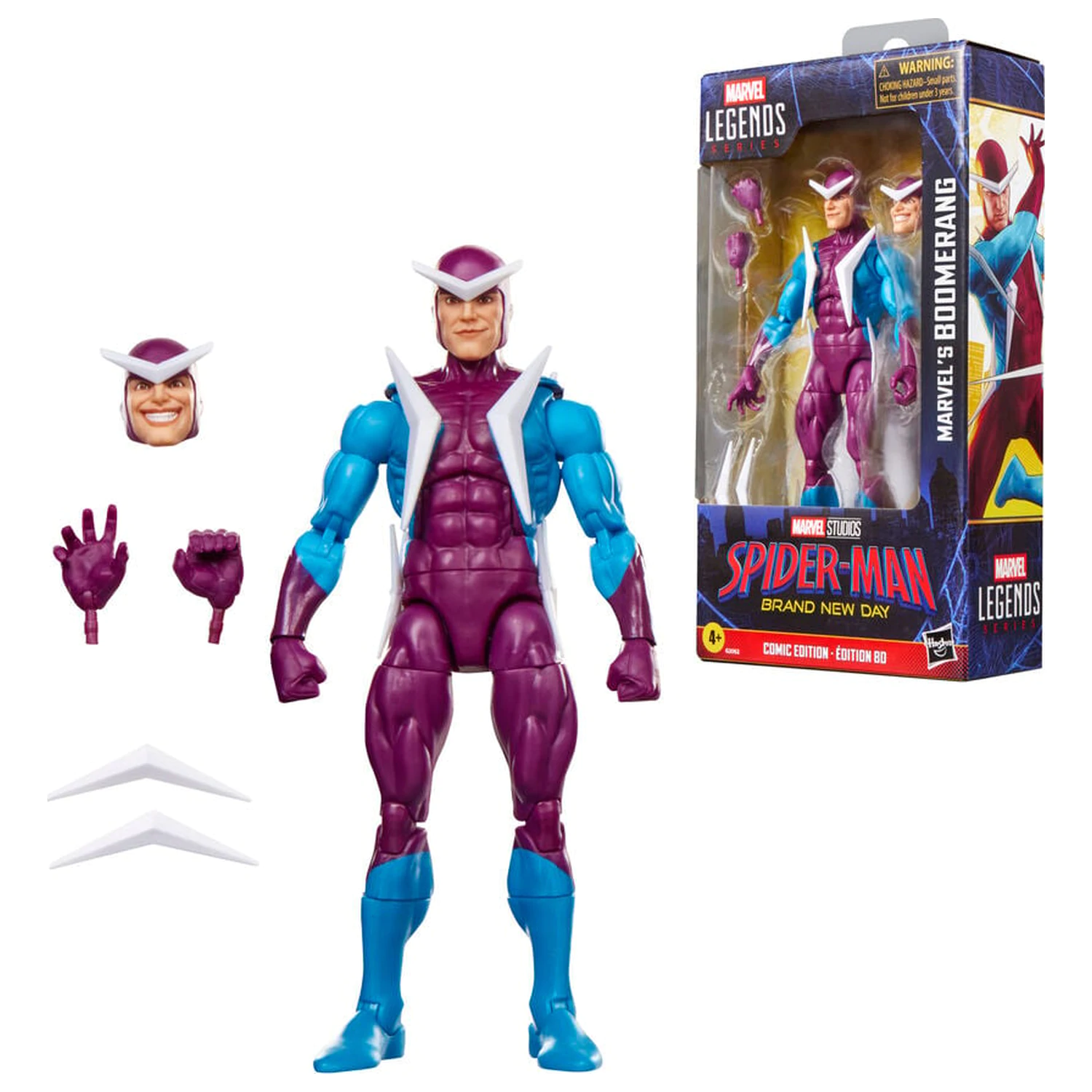 Marvel Legends Series Spider-Man Brand New Day Marvel's Boomerang figura 15cm termékfotó