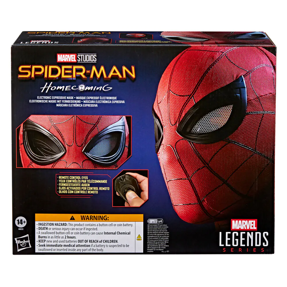 Marvel Legends Series Spider-Man: Homecoming elektromos maszk termékfotó