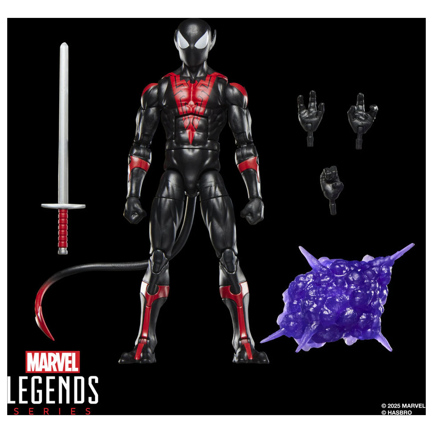 Marvel Legends Series Spider-Man Uncanny Spider-Man Nightcrawler figura 15cm termékfotó
