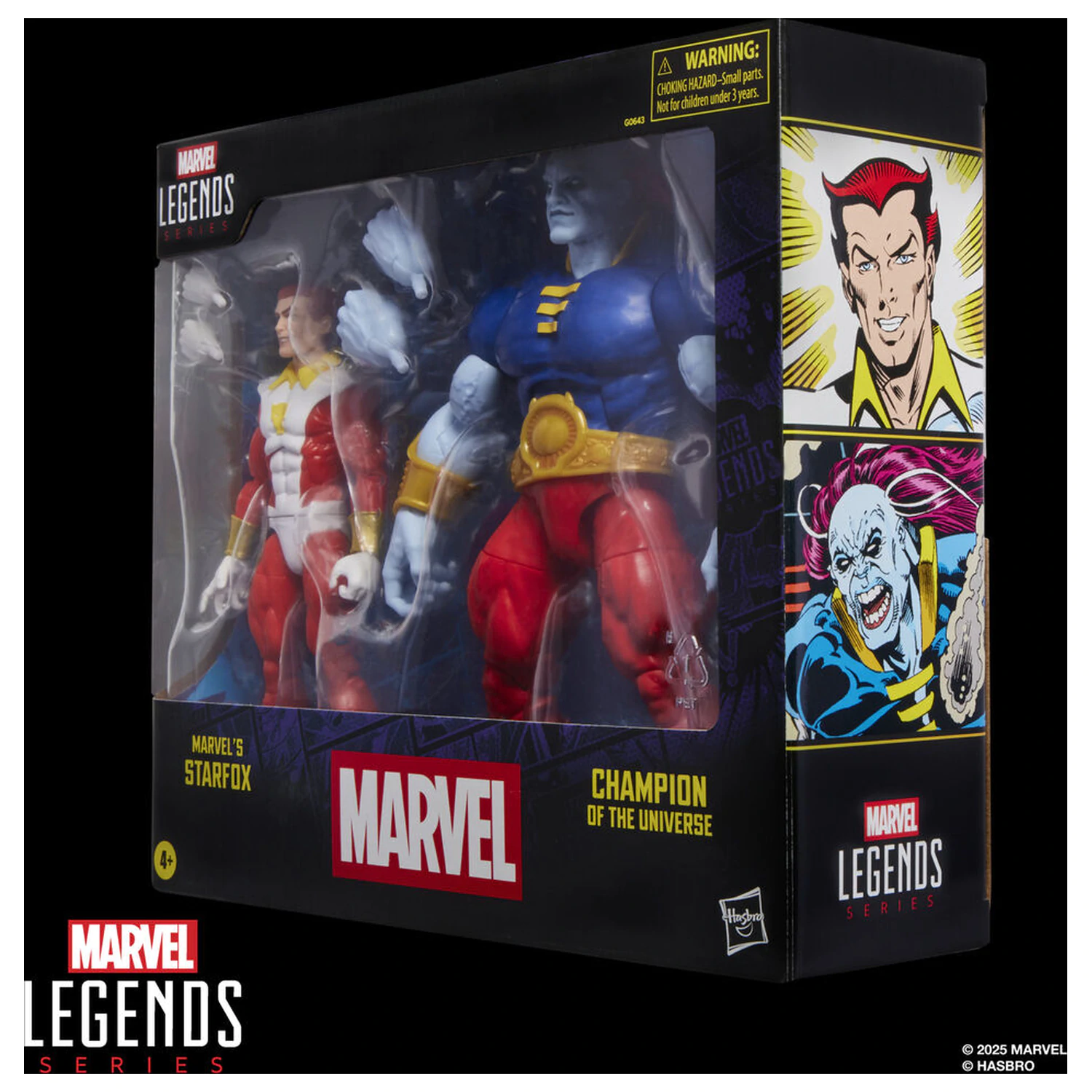 Marvel Legends Series Starfox & Champion of the Universe 2db-os figura csomag 15cm termékfotó
