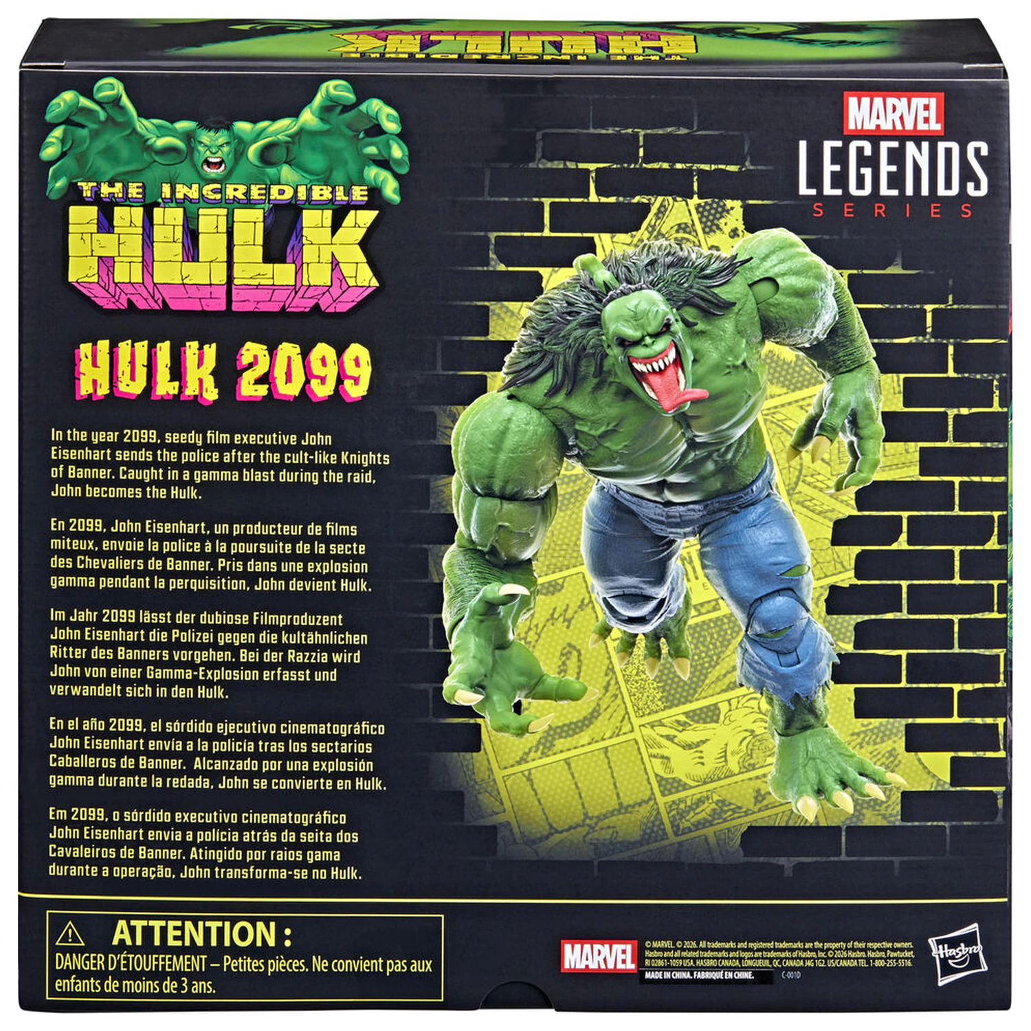 Marvel Legends Series The Incredible Hulk - Hulk 2099 figura 15cm termékfotó