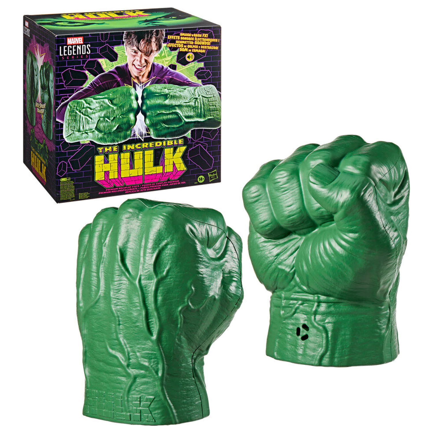 Marvel Legends Series The Incredible Hulk Knuckles ököl kesztyű termékfotó