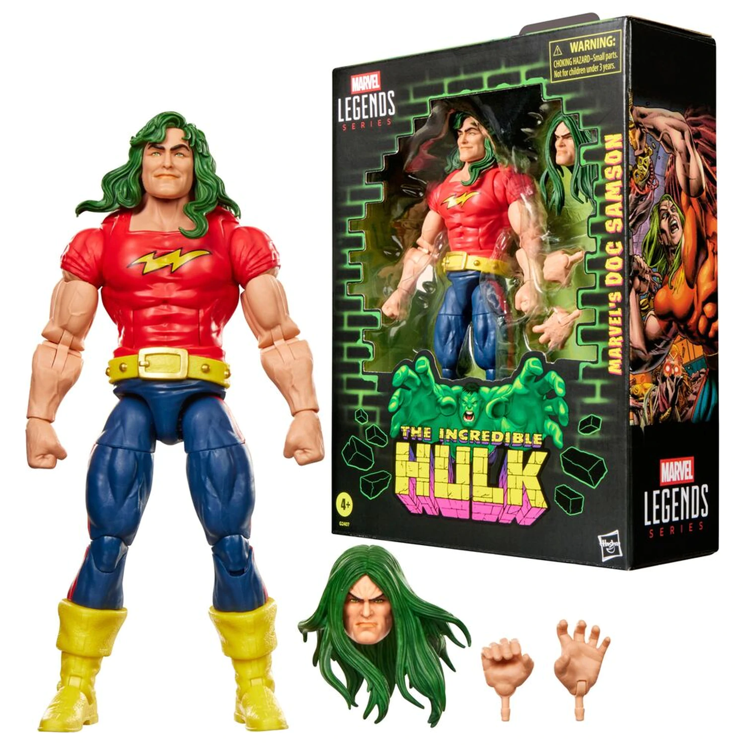 Marvel Legends Series The Incredible Hulk Marvels DOC Samson figura 15cm termékfotó