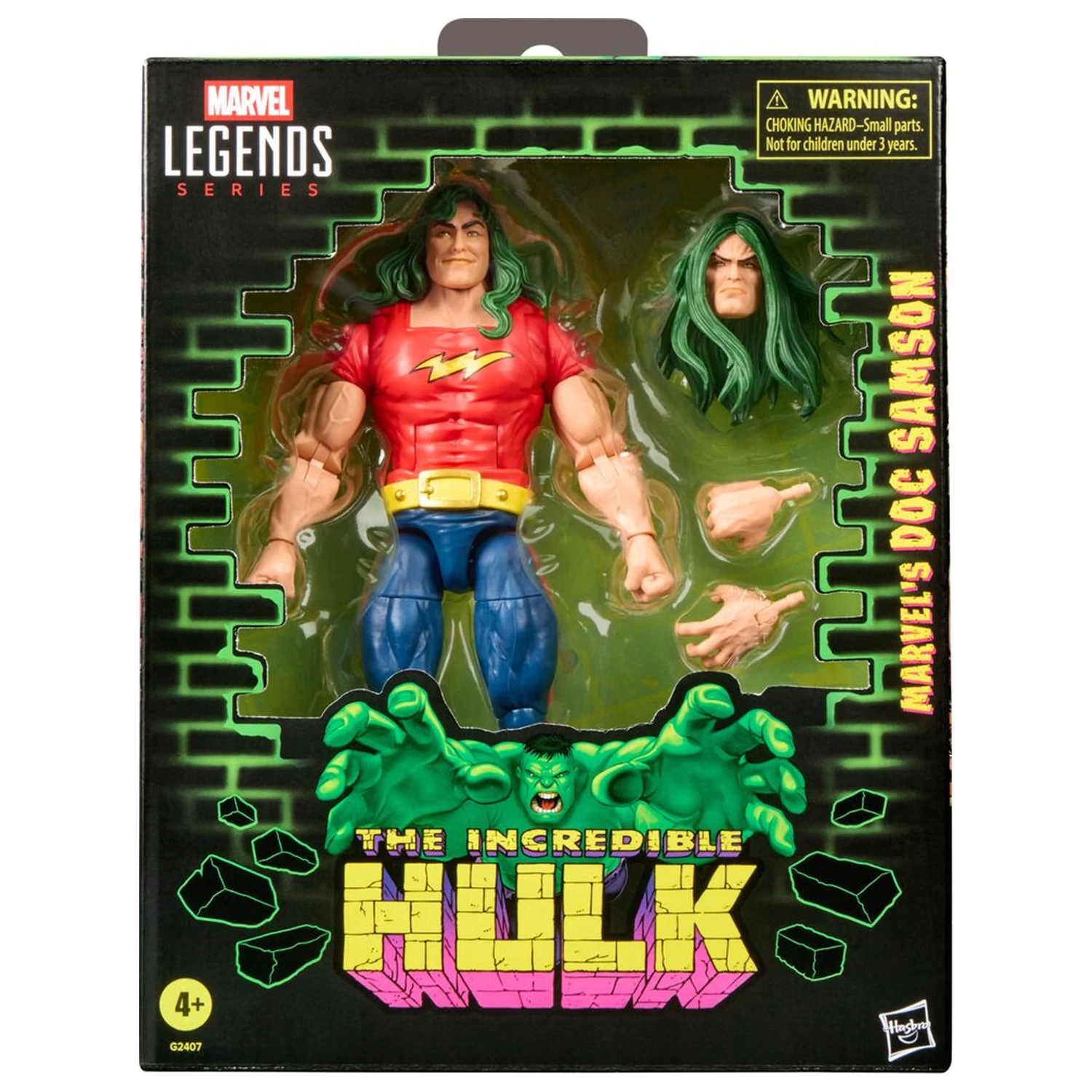 Marvel Legends Series The Incredible Hulk Marvels DOC Samson figura 15cm termékfotó