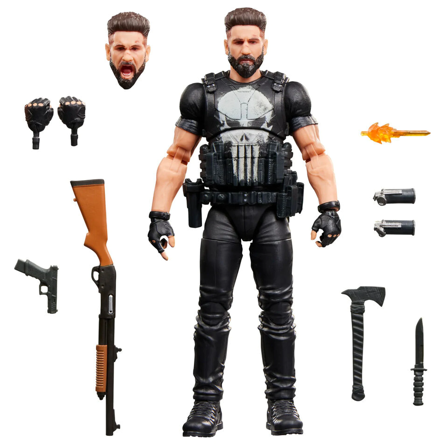 Marvel Legends Series The Punisher figura 15cm termékfotó