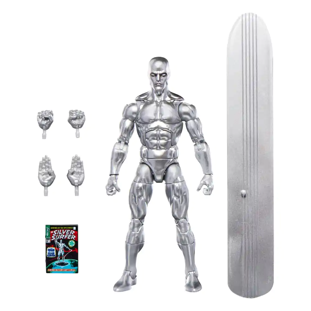 Marvel Legends Series The Silver Surfer - Silver Surfer figura 15cm termékfotó