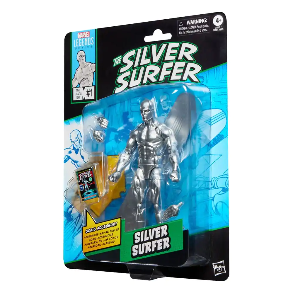 Marvel Legends Series The Silver Surfer - Silver Surfer figura 15cm termékfotó