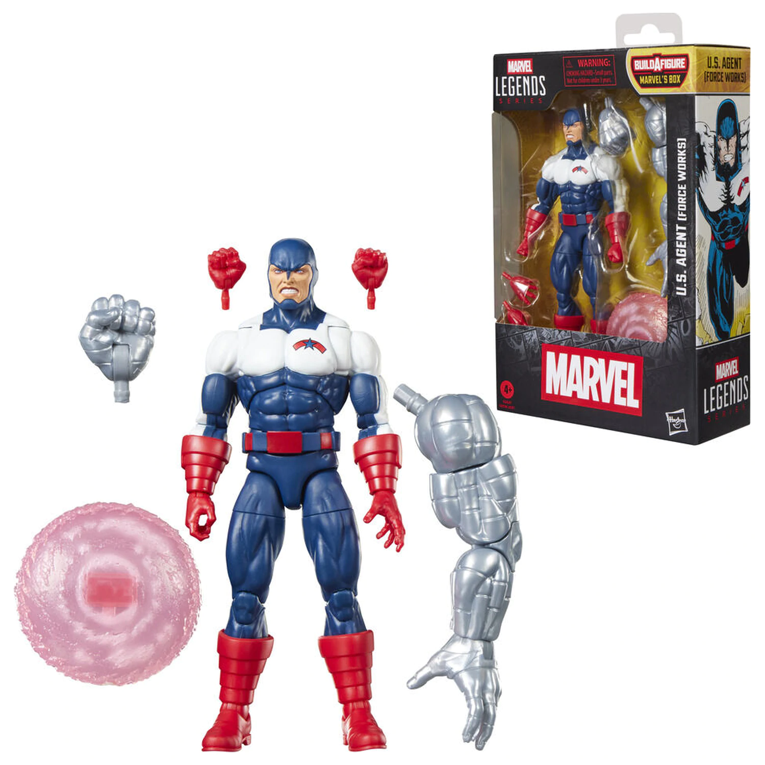 Marvel Legends Series U.S. AGENT Force Works figura 15cm termékfotó