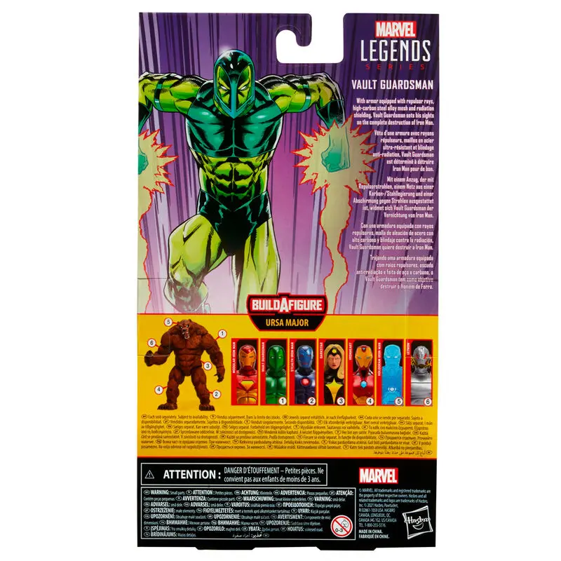 Marvel Legends Series Iron Man Vault Guardsman figura 15cm termékfotó