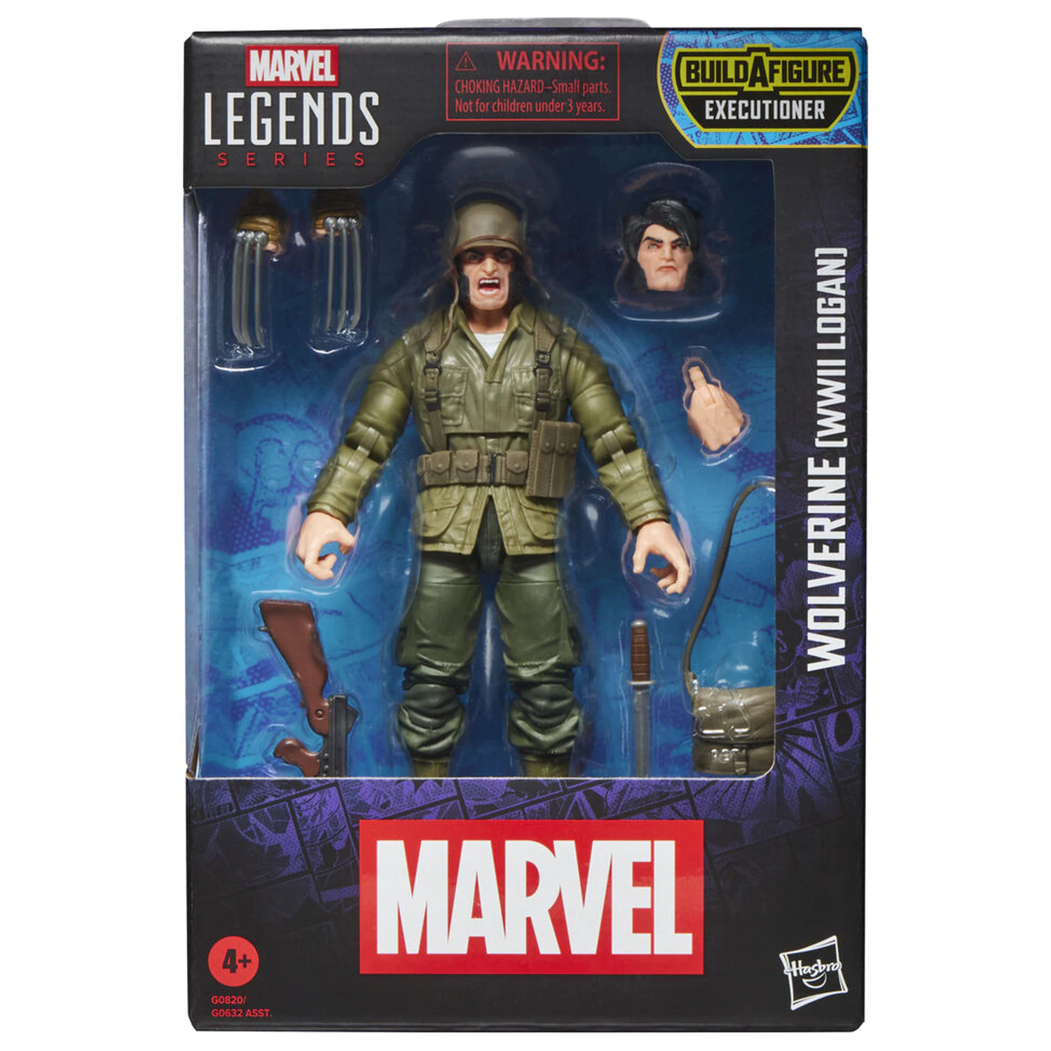 Marvel Legends Series Wolverine Wwil Logan figura 15cm termékfotó