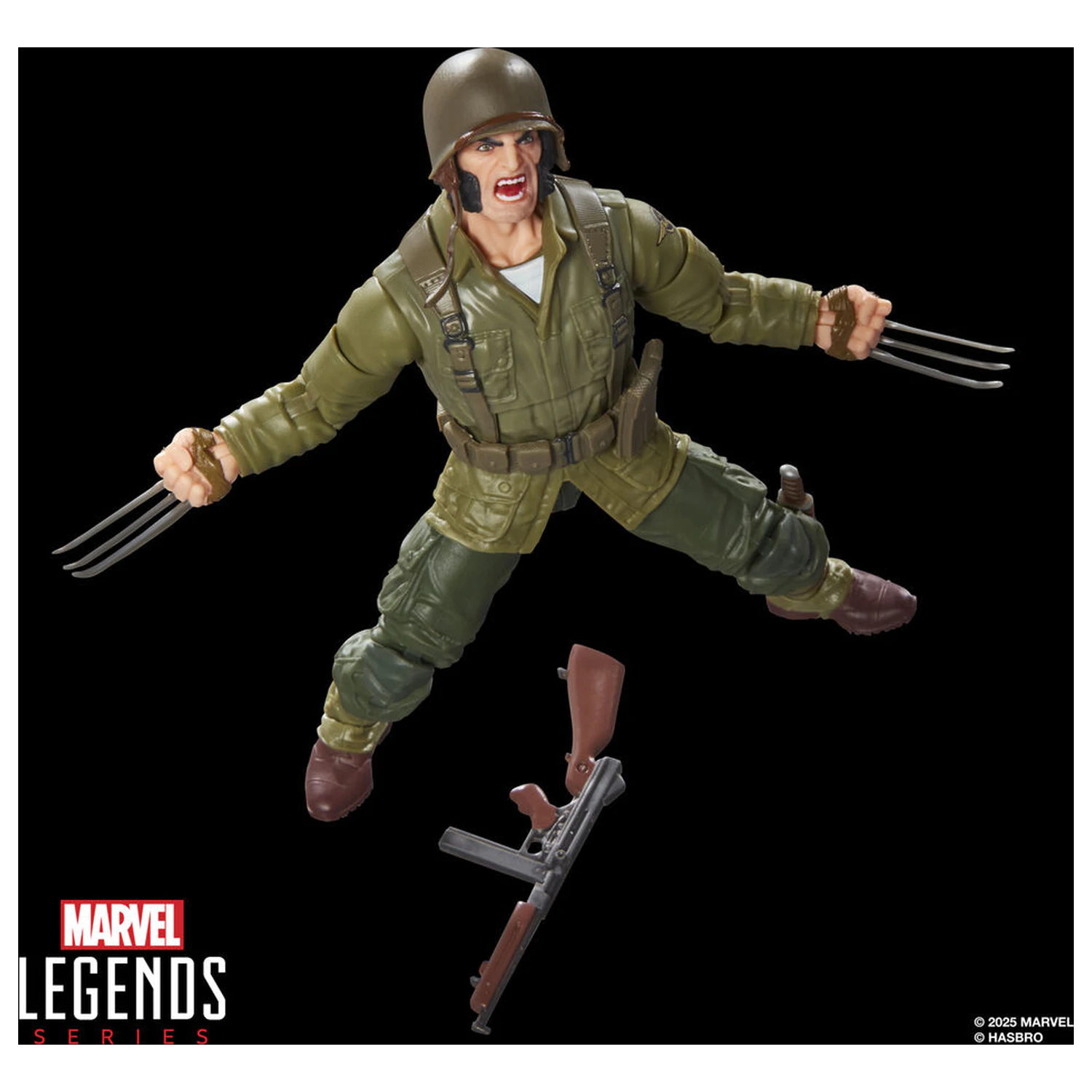 Marvel Legends Series Wolverine Wwil Logan figura 15cm termékfotó