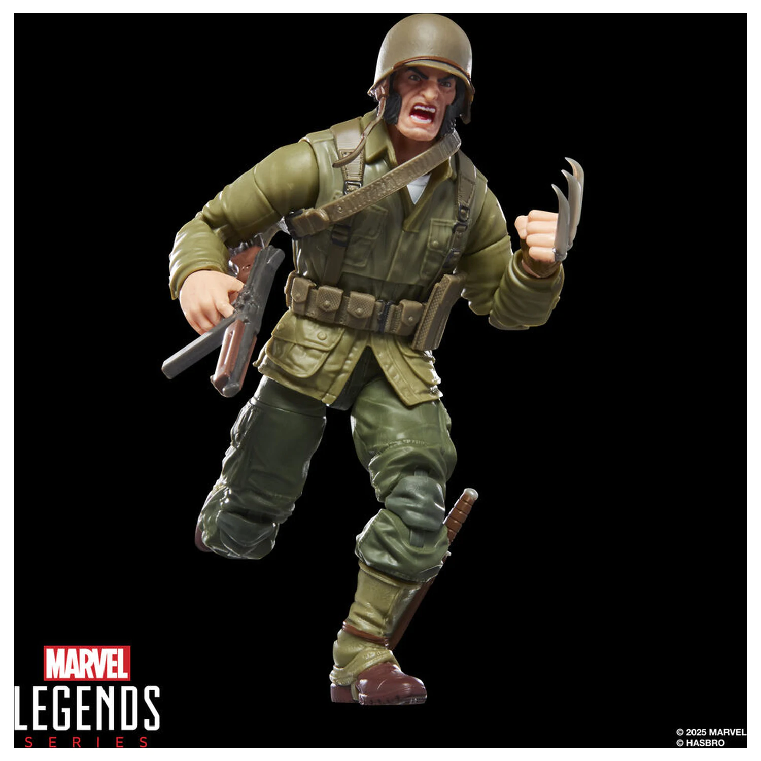 Marvel Legends Series Wolverine Wwil Logan figura 15cm termékfotó