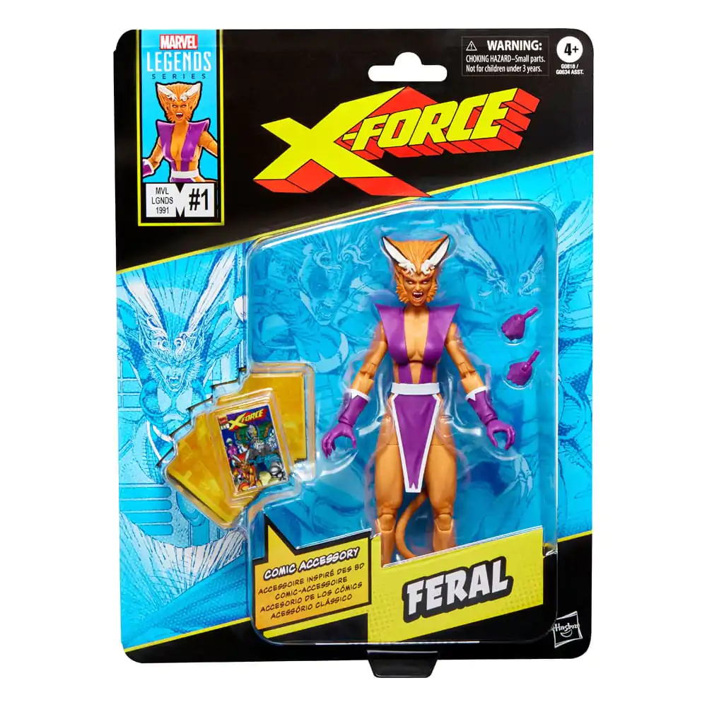 Marvel Legends Series X-Force Feral figura 15cm termékfotó