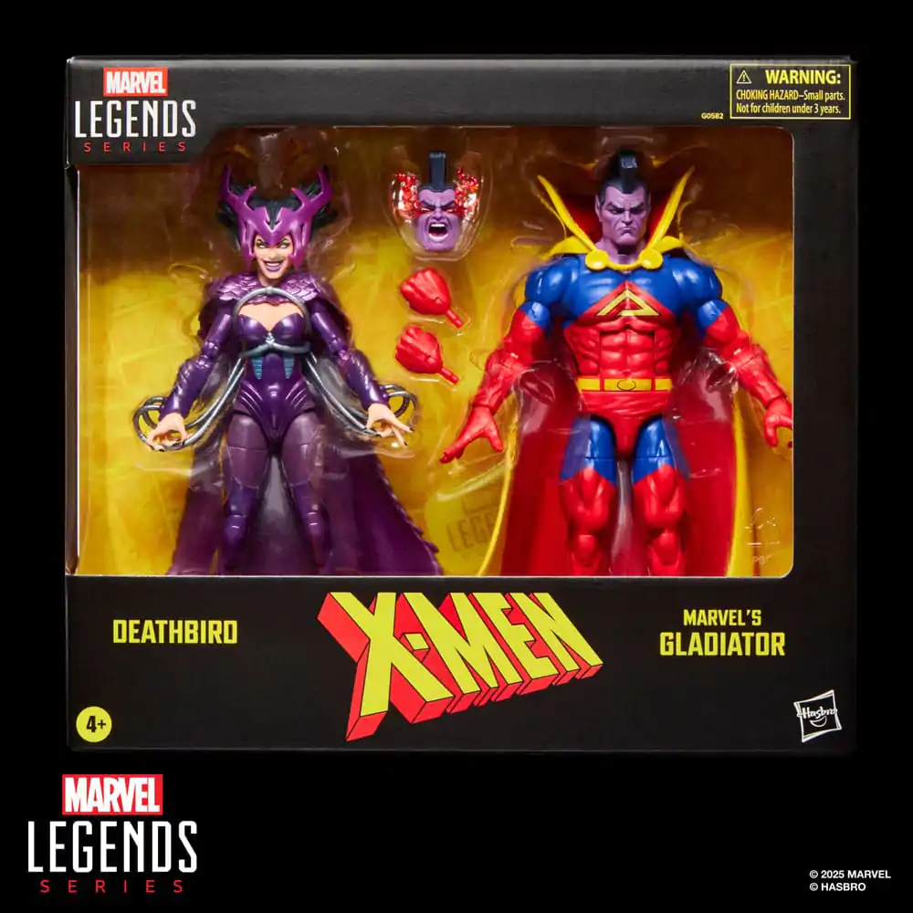 Marvel Legends Series X-Men Deathbird & Marvel's Gladiator 2db-os figura csomag 15cm termékfotó