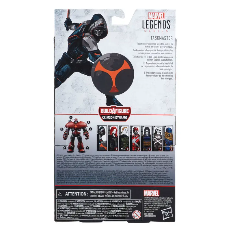 Marvel Legends sorozat Black Widow Taskmaster figura termékfotó