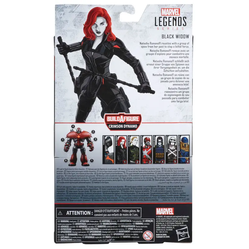 Marvel Legends sorozat Fekete Özvegy figura termékfotó