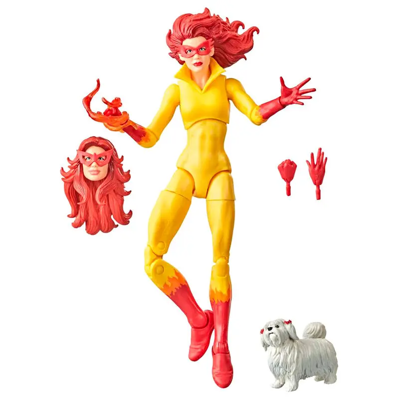 Marvel Legends sorozat Firestar figura 15cm termékfotó