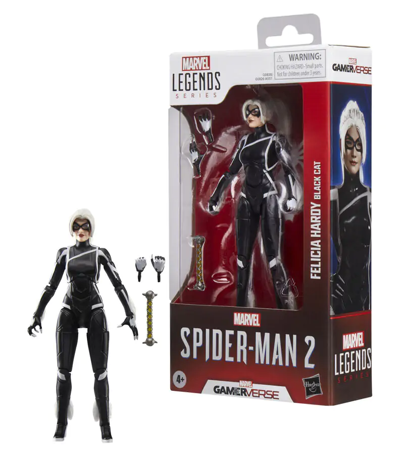 Marvel Legends Spider-Man 2 Felicia Hardy Black Cat figura 15cm termékfotó