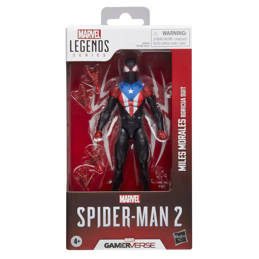 Marvel Legends Spider-Man 2 Miles Morales Boricua Suit figura 15cm termékfotó