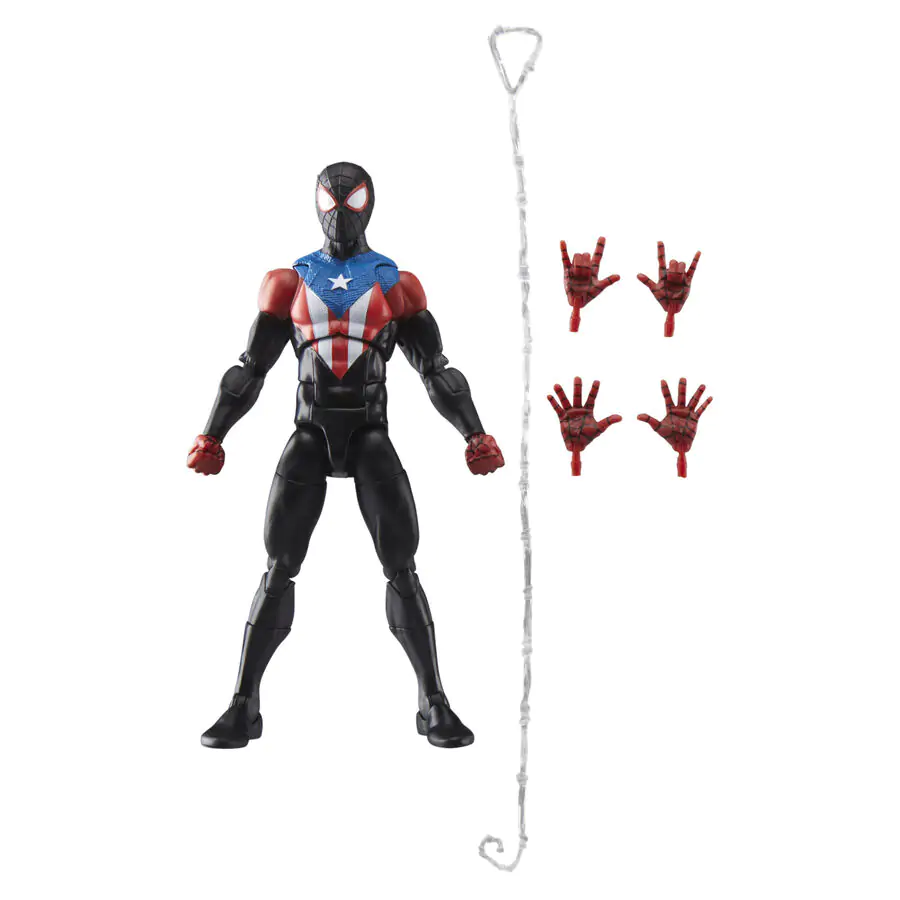 Marvel Legends Spider-Man 2 Miles Morales Boricua Suit figura 15cm termékfotó