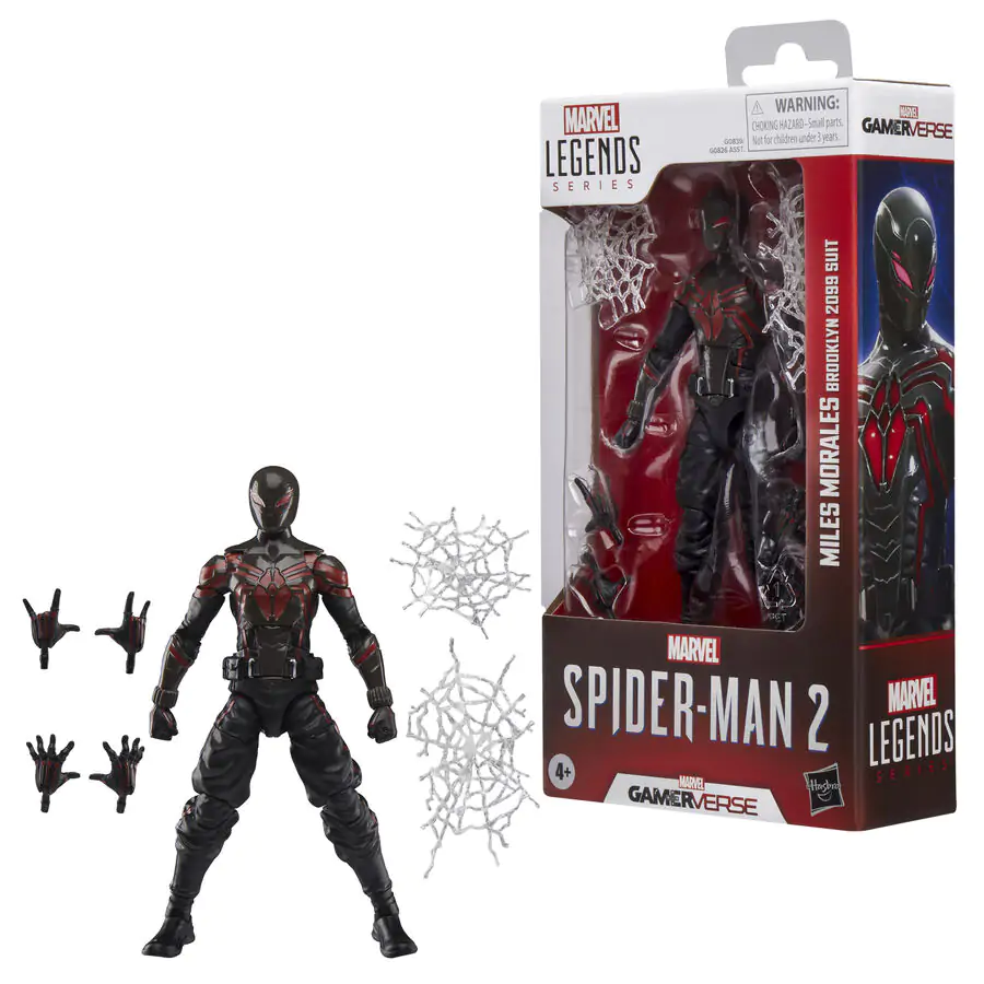 Marvel Legends Spider-Man 2 Miles Morales Brooklyn 2099 figura 15cm termékfotó