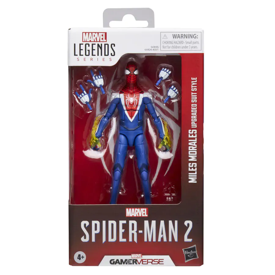 Marvel Legends Spider-Man 2 Miles Morales Upgraded Suit figura 15cm termékfotó