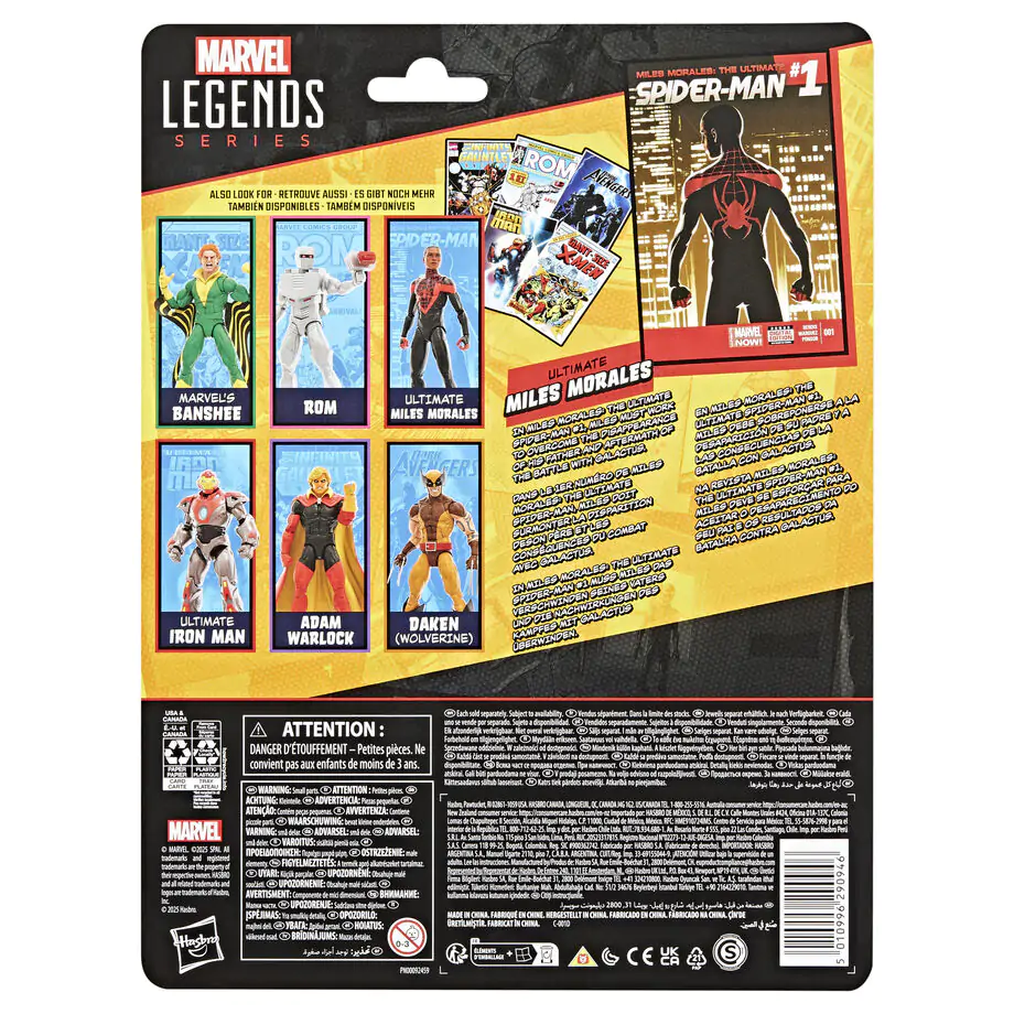 Marvel Legends Spider-Man Miles Morales Ultimate figura 15cm termékfotó