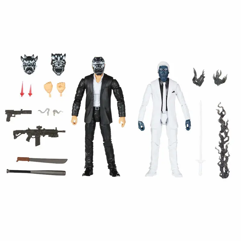 Marvel Legends Spiderman Gameverse Demmon &amp; Mr Negative 2db-os figura csomag 15cm termékfotó