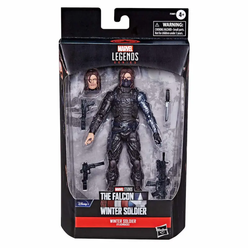 Marvel Legends The Falcon Winter Soldier Winter Soldier Flashback figura 15cm termékfotó