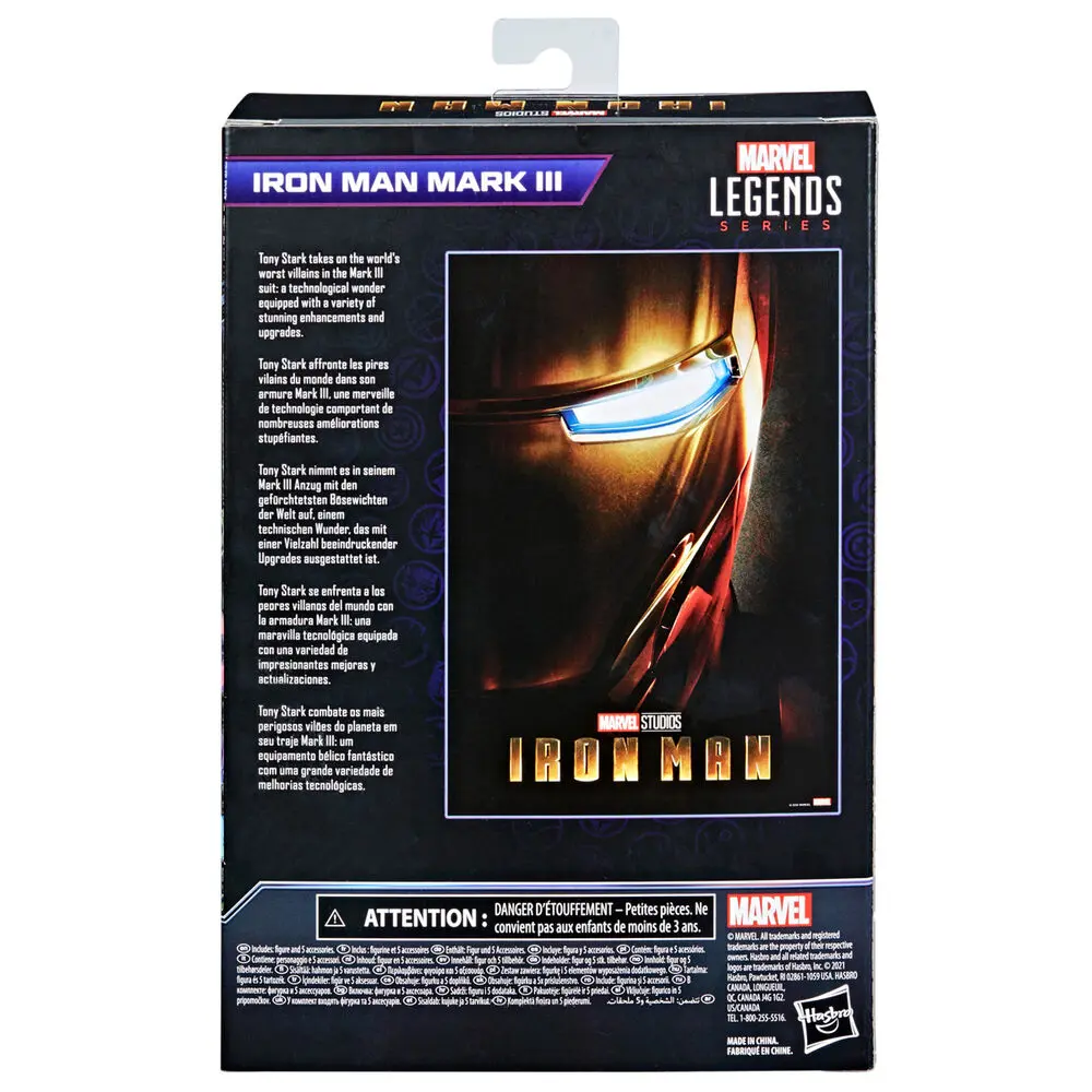 Marvel Legends The Infinity Saga Vasember - Vasember Mark II figura 15cm termékfotó
