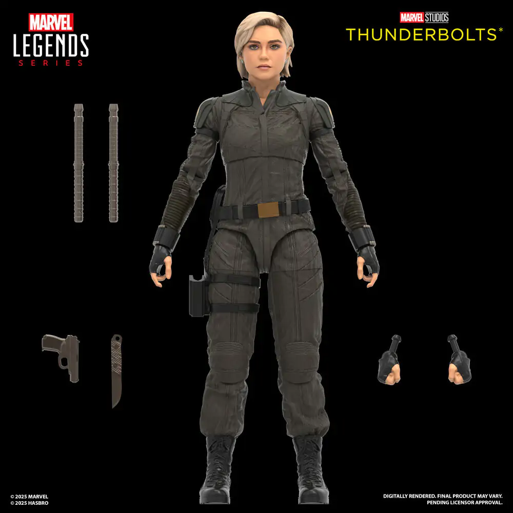 Marvel Legends Thunderbolts Yelena Belova & Red Guardian 2db-os figura csomag termékfotó