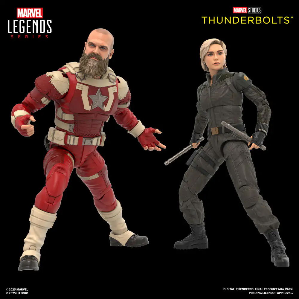Marvel Legends Thunderbolts Yelena Belova & Red Guardian 2db-os figura csomag termékfotó