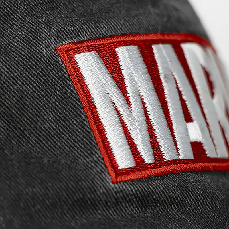 Marvel Baseball Cap Logo Red and White Washed termékfotó