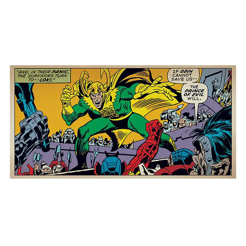 Marvel Loki Prince of Evil vászonnyomat 50 x 100 cm termékfotó