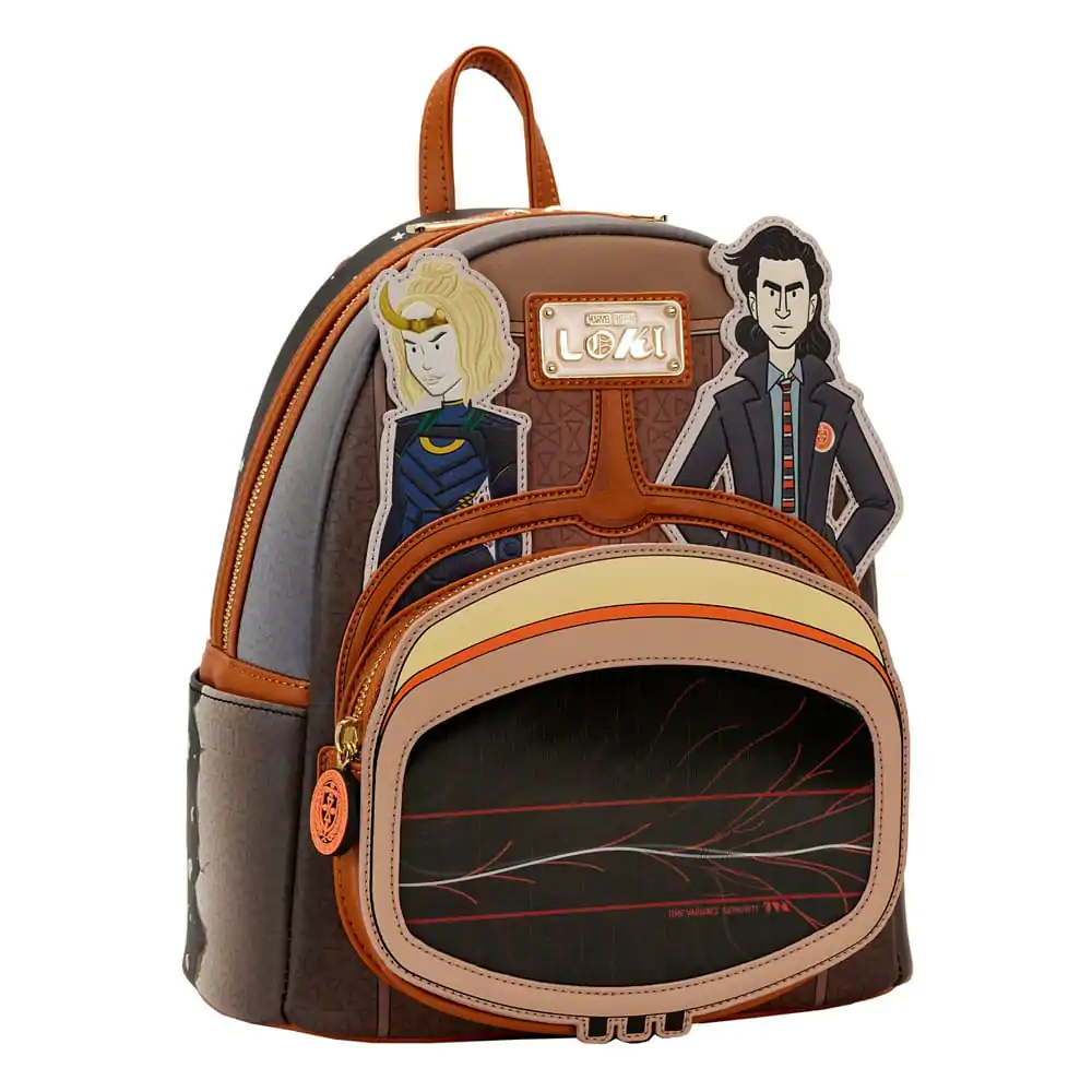 Marvel by Loungefly Backpack Loki TVA Lenticular Multiverse termékfotó